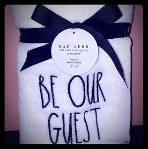 Rae Dunn hand towels